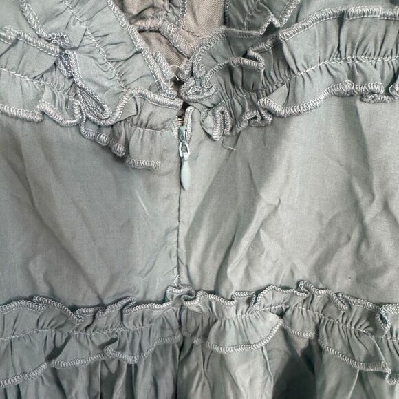 Mable aqua ruffle short sundress size small - Picture 6 of 8